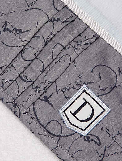 Полотенце из хлопка с поплиновым уголком Dior - 3331218780048 - Фото 3
