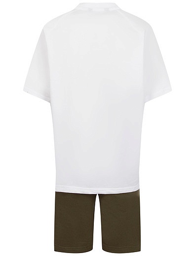 Комплект из свитшота,шорт и футболки с принтом NUKUTAVAKE - 3034519370849 - Фото 4