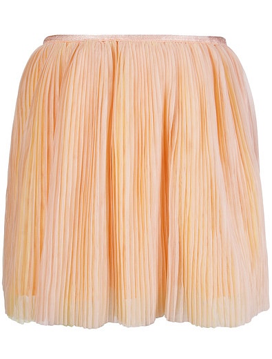 Плиссированная юбка персикового цвета MOLO - 1042609780043 - Фото 1
