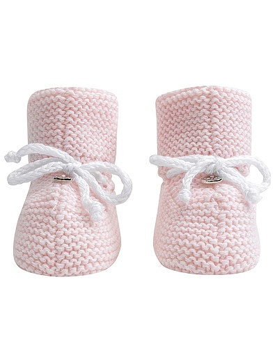 Розовые пинетки-носочки из хлопка MIACOMPANY - 1534500070014 - Фото 1