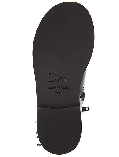 Ботинки из лакированной кожи с бантами Dior - 2031109670502 - Фото 5