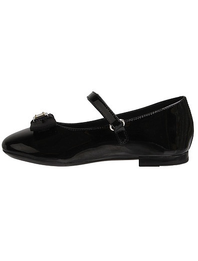Чёрные туфли из лакированной кожи Dolce & Gabbana - 2014509383913 - Фото 3