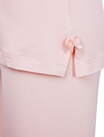 Розовая пижама с кружевными вставками Sognatori - 0214509070475 - Фото 4