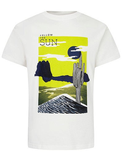 Комплект из футболки и шорт Follow the sun NUKUTAVAKE - 3024519370147 - Фото 4