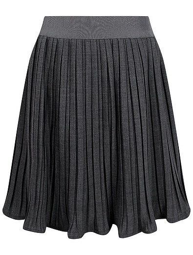 Серая юбка на эластичном поясе Aletta - 1044509180336 - Фото 1