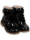 Чёрные лакированные ботинки - 2034508381161