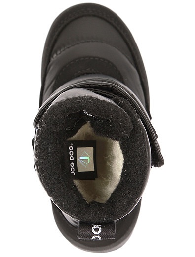 Черные дутые ботинки Jog Dog - 2034529181108 - Фото 4