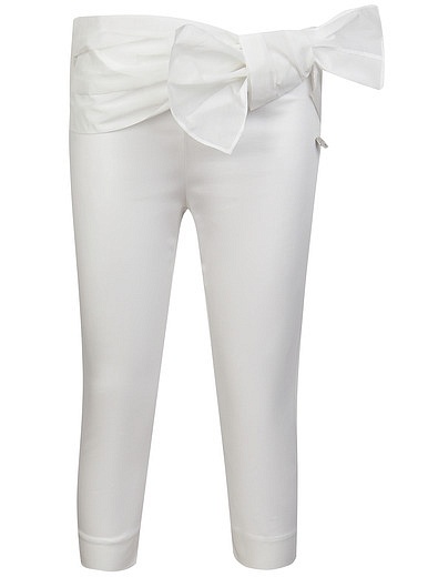 Комплект из брюк и футболки с пышными рукавами Simonetta - 3021209970458 - Фото 4