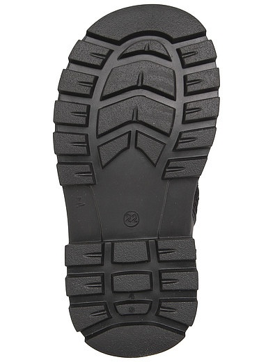 Черные ботинки с контрастной подошвой Florens - 2034519283294 - Фото 5