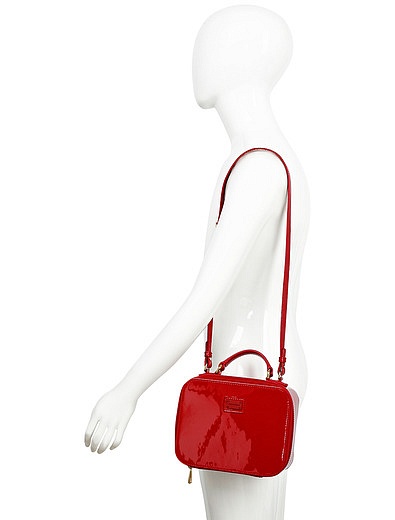 Красная лакированная сумка Dolce & Gabbana - 1204508180304 - Фото 2