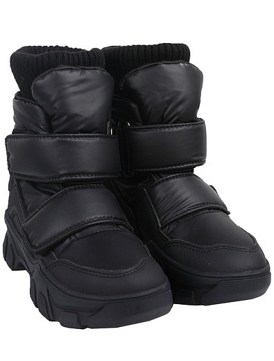 чёрные Ботинки на липучках Jog Dog - 2034529180743 - Фото 1