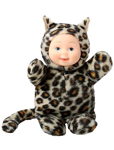 Кукла малыш-леопард, 16 см  - 7114509180163 - Фото 1