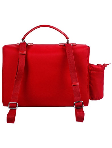 Красный ранец с отделением для напитков Dolce & Gabbana - 1504528180651 - Фото 4