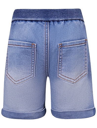 джинсовые Шорты на эластичном поясе Moschino - 1414529270797 - Фото 2