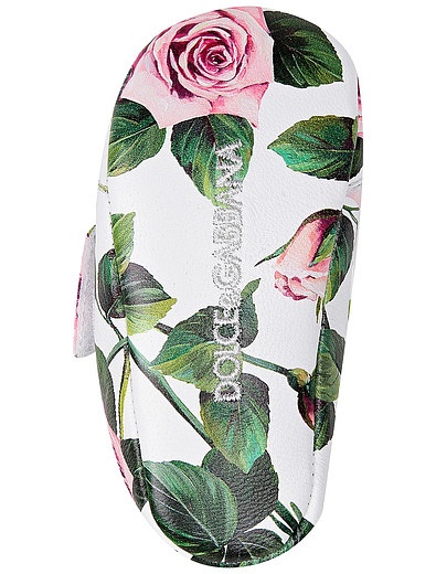 Пинетки с принтом Тропические розы Dolce & Gabbana - 2173909070035 - Фото 5