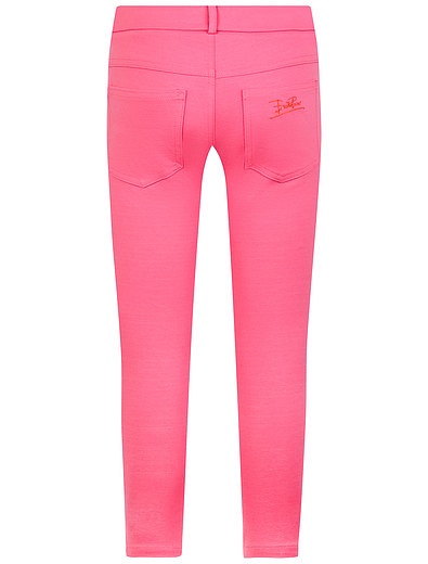 розовые зауженные брюки Emilio Pucci - 1082609970167 - Фото 3