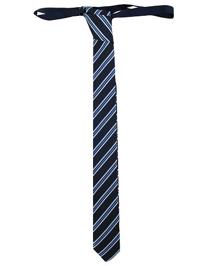 Синий галстук в полоску Aletta - 1324518280280 - Фото 1