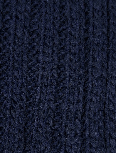 синий шарф из шерсти и акрила Maximo - 1224528180238 - Фото 2