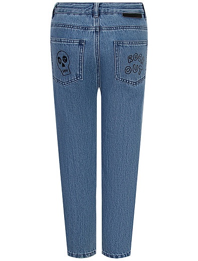 Прямые джинсы с рисунками Stella McCartney - 1164519371873 - Фото 2