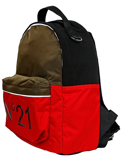 Рюкзак с комбинированным принтом №21 kids - 1504528181016 - Фото 3