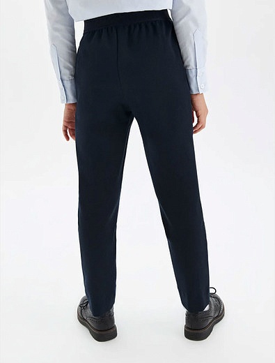 Трикотажные брюки прямого кроя SILVER SPOON - 1084509181001 - Фото 4