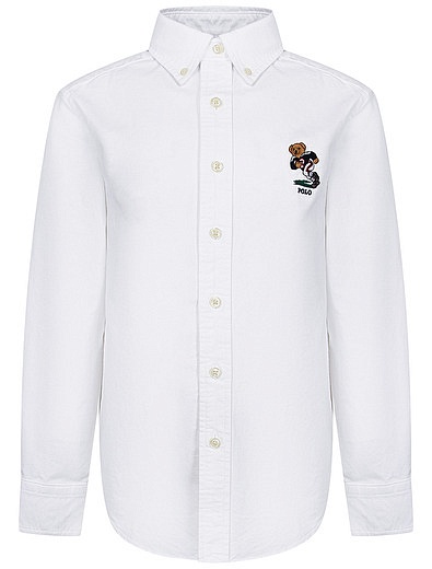 Рубашка с вышивкой polo bear Ralph Lauren - 1014519084047 - Фото 1