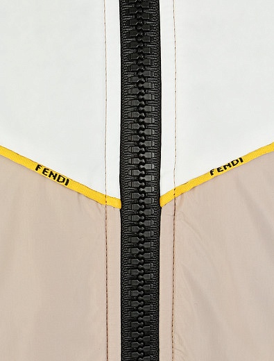 Ветровка разноцветная с полоской логотипа Fendi - 1571919970078 - Фото 2