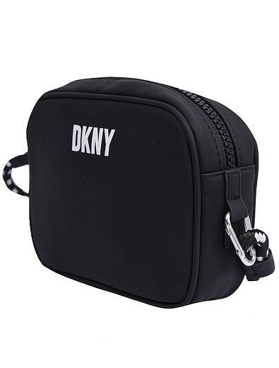 черная Сумка с логотипом DKNY - 1204508180632 - Фото 5