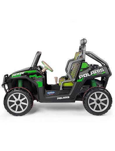 Детский электромобиль Polaris Ranger RZR Green Shadow PEG-PEREGO - 0024528370063 - Фото 3