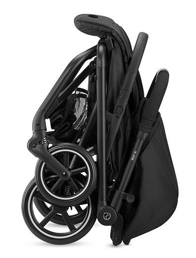 Детская коляска Cybex Eezy S+ 2 BLK Deep Black с дождевиком и бампером CYBEX - 4004529170059 - Фото 5
