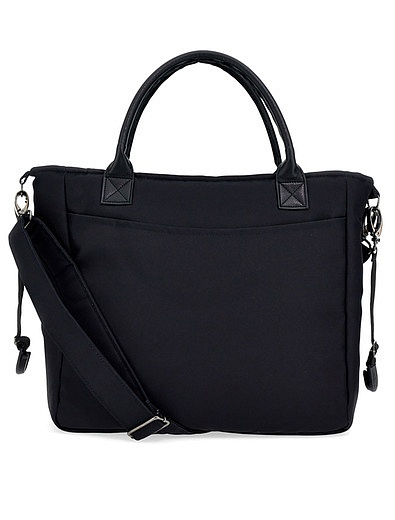 Чёрная сумка для коляски Monnalisa Leclerc baby - 3984508370025 - Фото 5
