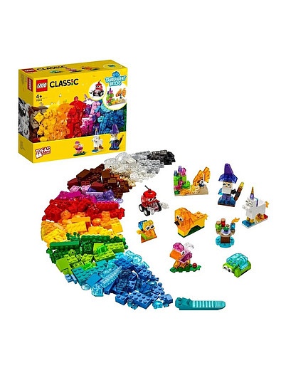 Конструктор LEGO Classic. Прозрачные кубики LEGO - 5914529410026 - Фото 3