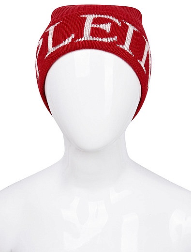 Красная шапка с принтом логотипа Philipp Plein - 1354529080074 - Фото 3