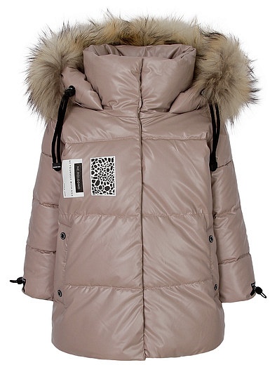 Комплект утепленный из куртки с меховой отделкой и брюк G'N'K - 6124509280122 - Фото 3