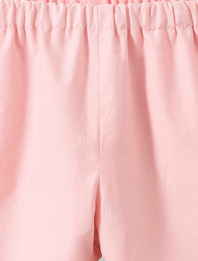 Хлопковые розовые брюки Bonpoint - 1084509171521 - Фото 2