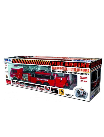 пожарная машина на радиоуправлении Hobby engine - 7134529180820 - Фото 1