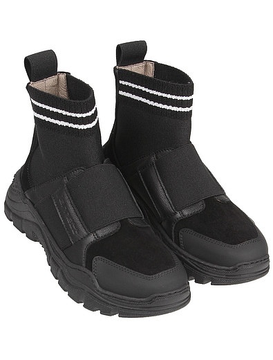 Черные кроссовки-снокеры JARRETT - 2101119980233 - Фото 1