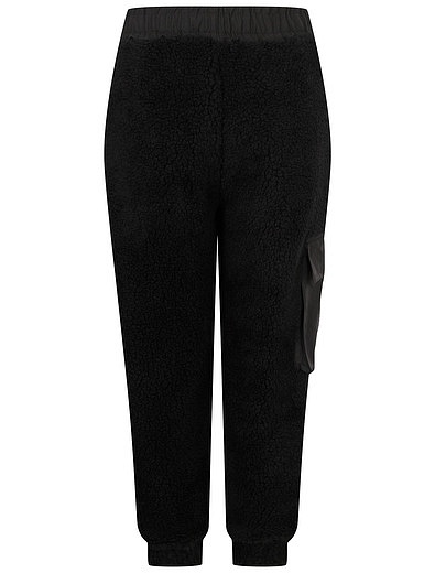 Плюшевые брюки с накладным карманом MSGM - 1084509285150 - Фото 2
