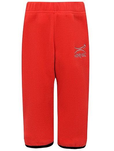 Красные флисовые спортивные брюки NORVEG - 4241319980010 - Фото 1