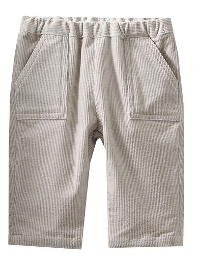 Кремовые вельветовые брюки Bonpoint - 1084509185030 - Фото 1