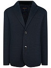 Синий однобортный пиджак - 1334519281797