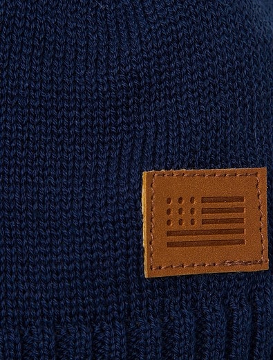 Хлопковая синяя шапка Original Marines - 1351419870227 - Фото 2