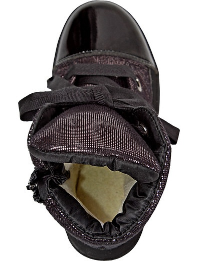 Черные утепленные ботинки Jog Dog - 2031109780218 - Фото 4