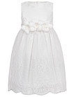 Ажурное белое платье - 1054509075112