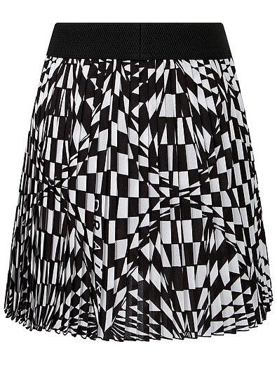 Плиссированная юбка с геометрическим принтом Prairie - 1044509172263 - Фото 4