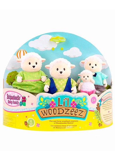 Набор игровой &quot;Семья овечек&quot; из 4х персонажей LI'L WOODZEEZ - 7134529272716 - Фото 3