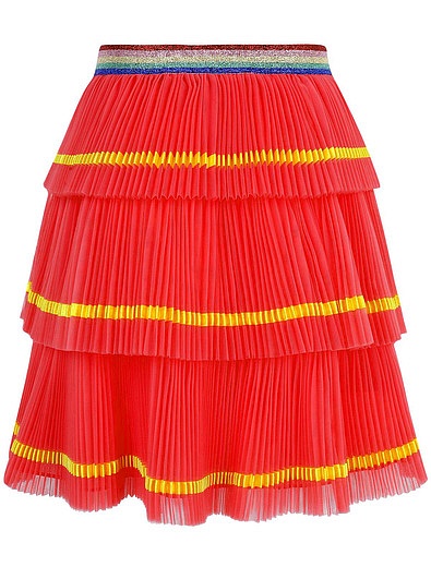 Плиссированная юбка с эластичным поясом GUCCI - 1041309870160 - Фото 3