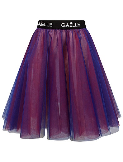 Красно-синяя юбка А-силуэта GAELLE - 1044509185126 - Фото 1