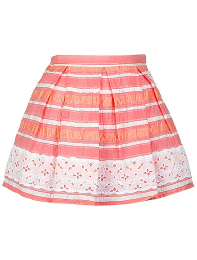 Разноцветная юбка в полоску Miss Blumarine - 1042509571789 - Фото 1