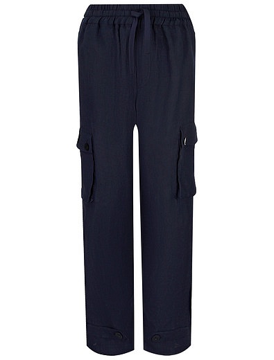 Льняные брюки карго Dolce & Gabbana - 1084519412232 - Фото 1